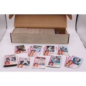 Baseball Trading Cards Topps 1983-4 Collectible In Box Sport Team Not Counted